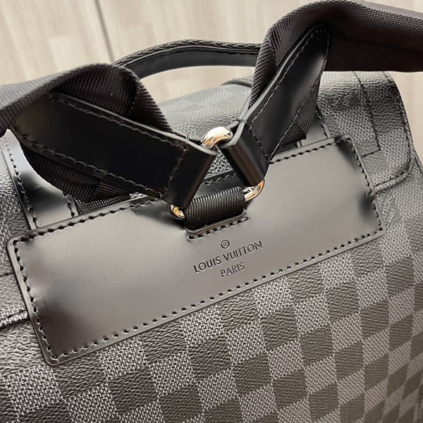 ルイヴィトンバッグ素材ディテール